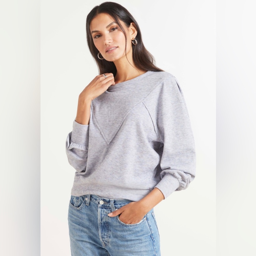 Allison Joy Grey Women's Sweater